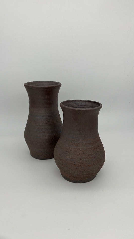 Burnt Vase Set